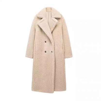 Teddy Coat Beige