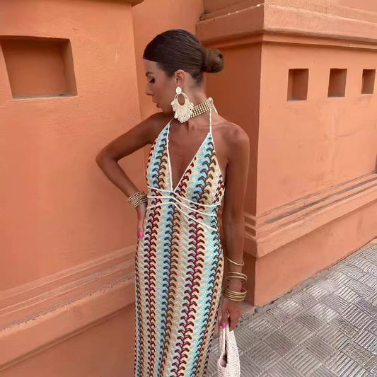 Sunset Riviera Dress