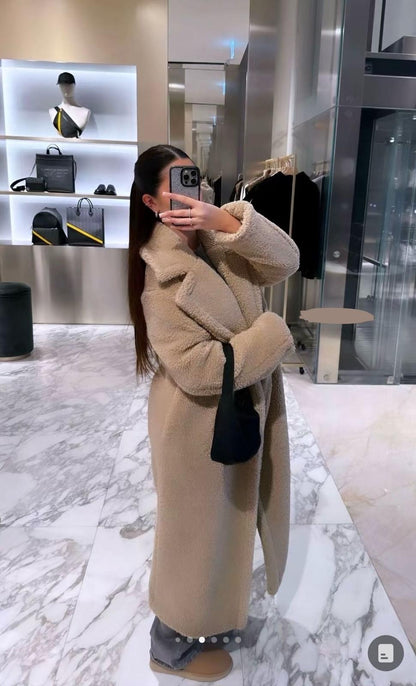 Teddy Coat Beige